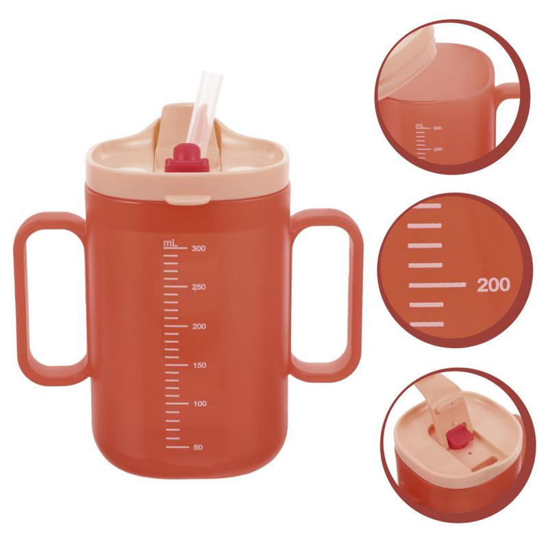 300ml Elderly Cup with Lid and Straw Plastic Mug Drinking Cup Disabled Patient Spill Proof Dysphagia Cup Parkinsons Aids Living 300ml
300ml Elderly Cup with Lid and Straw Plastic Mug Drinking Cup Disabled Patient Spill Proof Dysphagia Cup Parkinsons Aids Living 300ml