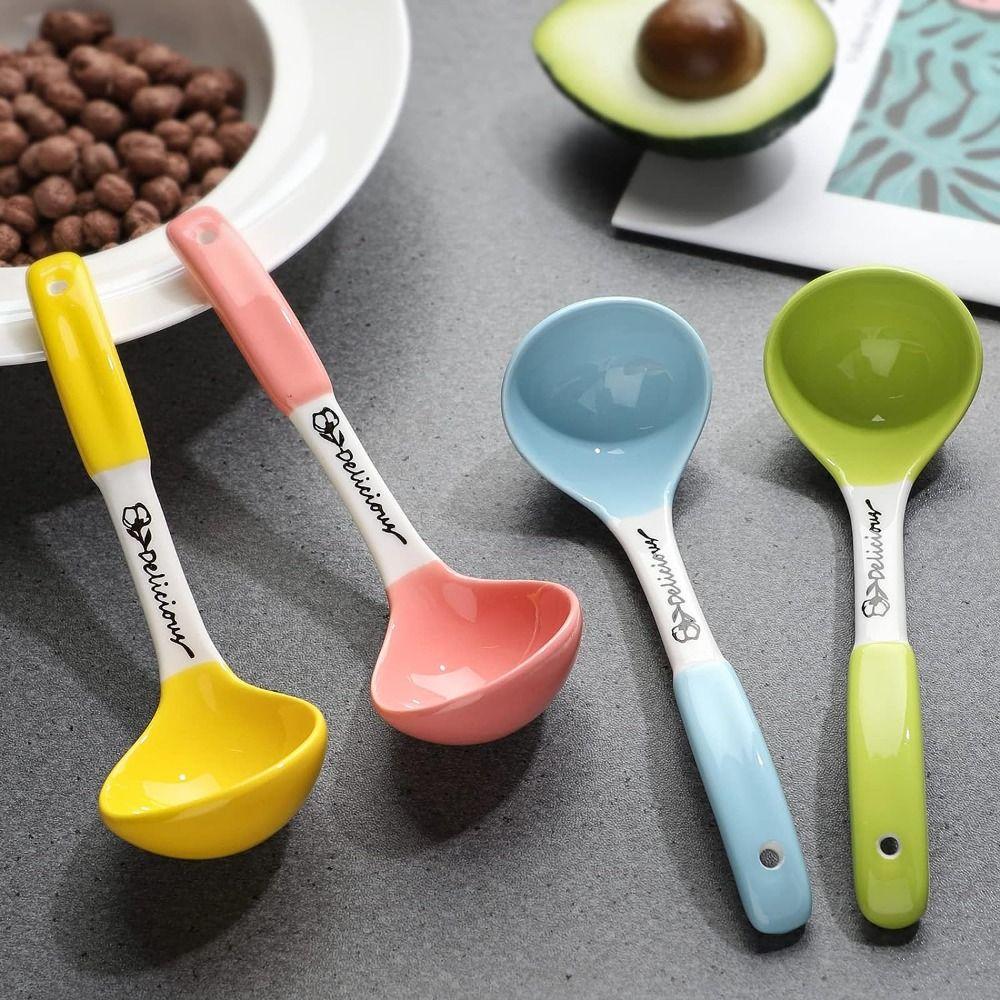 Multicolor Kitchen Accessories Hand Painted Kitchenware Ramen Ceramic Soup Spoon Home рожевий
Multicolor Kitchen Accessories Hand Painted Kitchenware Ramen Ceramic Soup Spoon Home рожевий