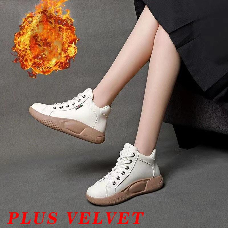 Плюс бархатные теплые спортивные кроссовки для отдыха, универсальные белые туфли для женщин, кроссовки Gao Bang на платформе в корейском стиле, зима 2024 г. 40
Плюс бархатные теплые спортивные кроссовки для отдыха, универсальные белые туфли для женщин, кроссовки Gao Bang на платформе в корейском стиле, зима 2024 г. 40