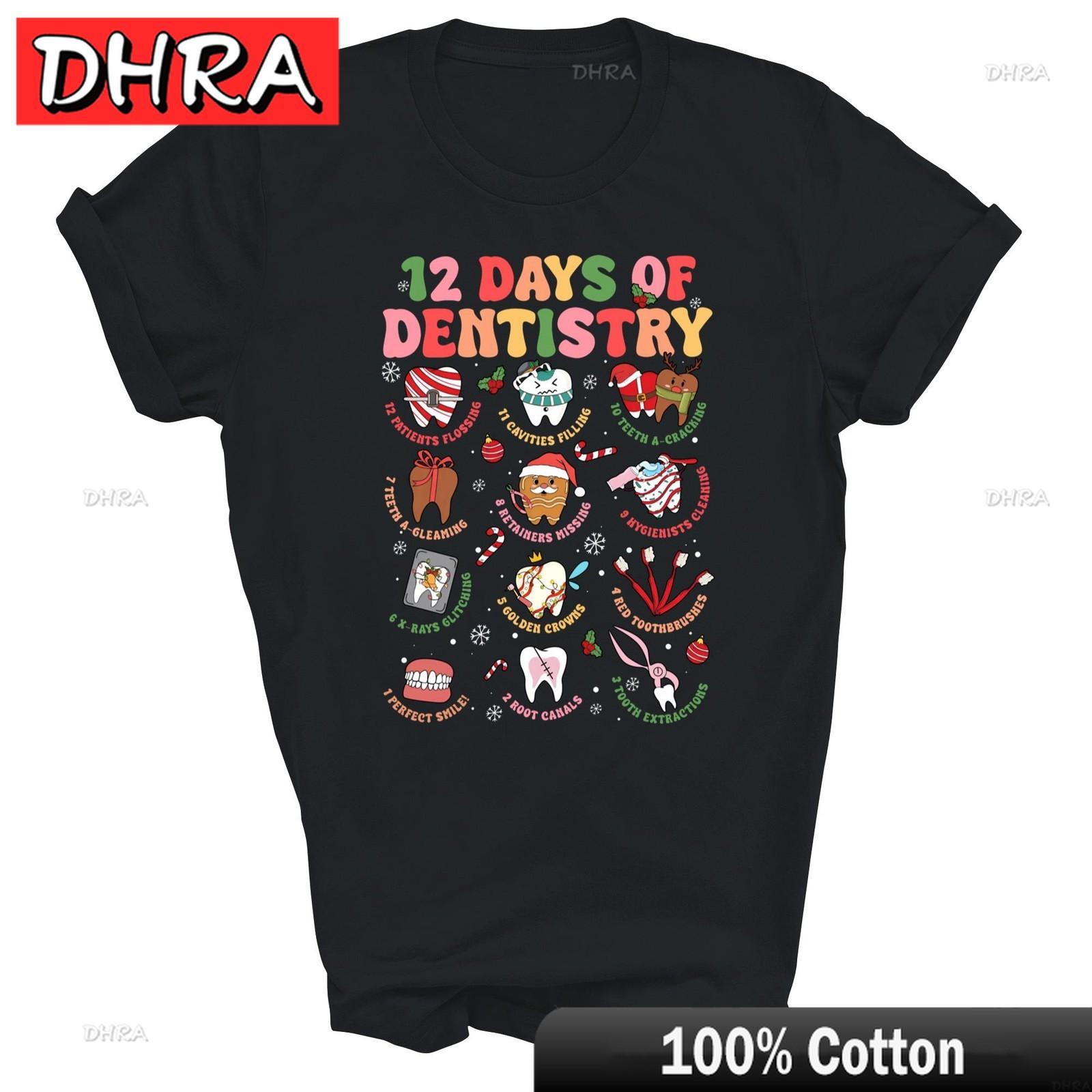 12 Days of Dentistry Dentist Tooth Christmas Dental Unisex Shirt Gift with Skater Comfy T Shirt Printed Tee Vintage Tops Urban 3XL
12 Days of Dentistry Dentist Tooth Christmas Dental Unisex Shirt Gift with Skater Comfy T Shirt Printed Tee Vintage Tops Urban 3XL
