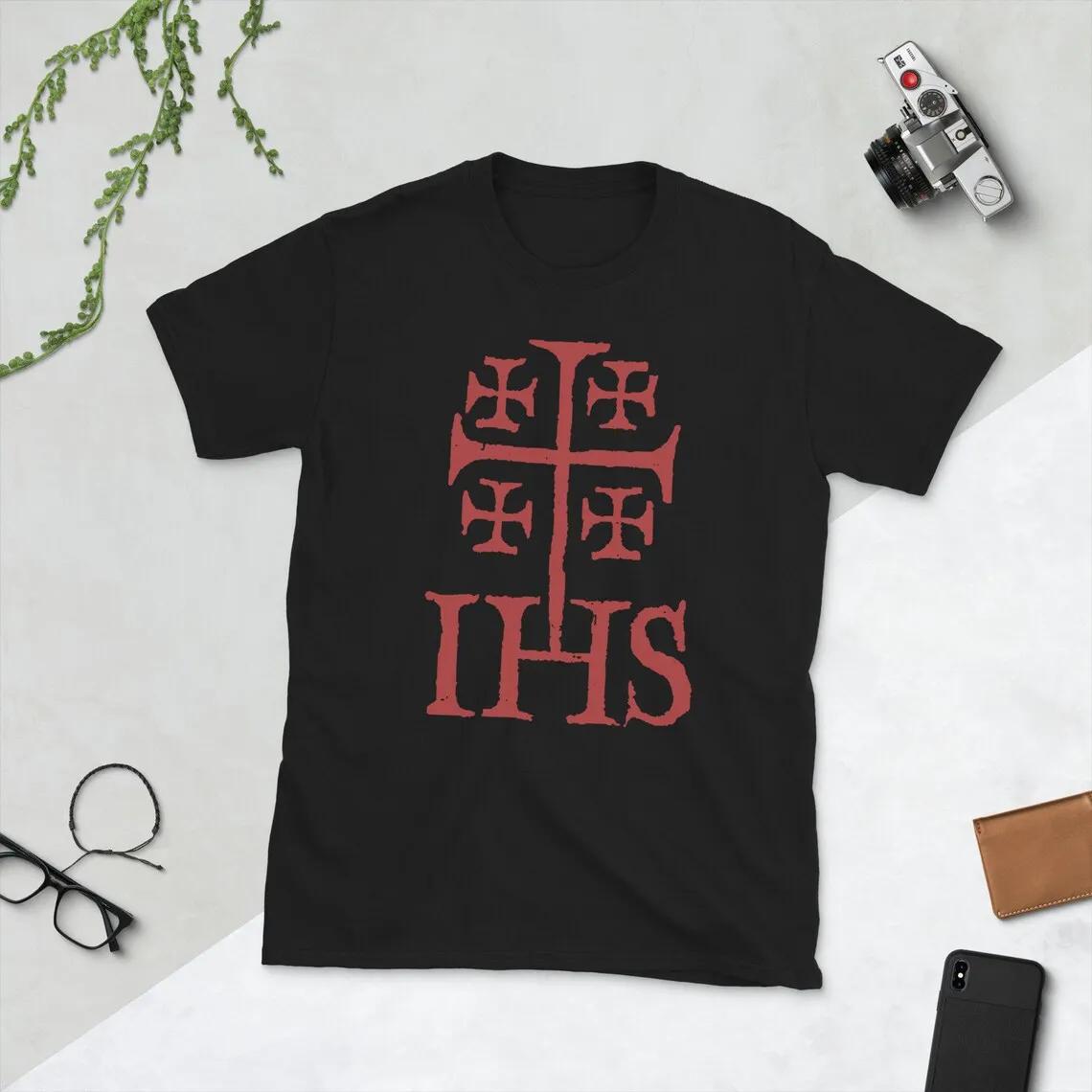 Jerusalem Cross IHS Catholic Knights Templar T-Shirt 100% Cotton O-Neck Summer Short Sleeve Casual Mens T-shirt Size S-3XL 4XL
Jerusalem Cross IHS Catholic Knights Templar T-Shirt 100% Cotton O-Neck Summer Short Sleeve Casual Mens T-shirt Size S-3XL 4XL