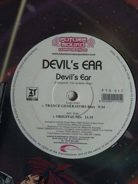 12inch Record DEVIL S EAR - Devil s Ear FTS017 Future Sound Co 2002 Italy Dance & Electronica Used
12inch Record DEVIL S EAR - Devil s Ear FTS017 Future Sound Co 2002 Italy Dance & Electronica Used