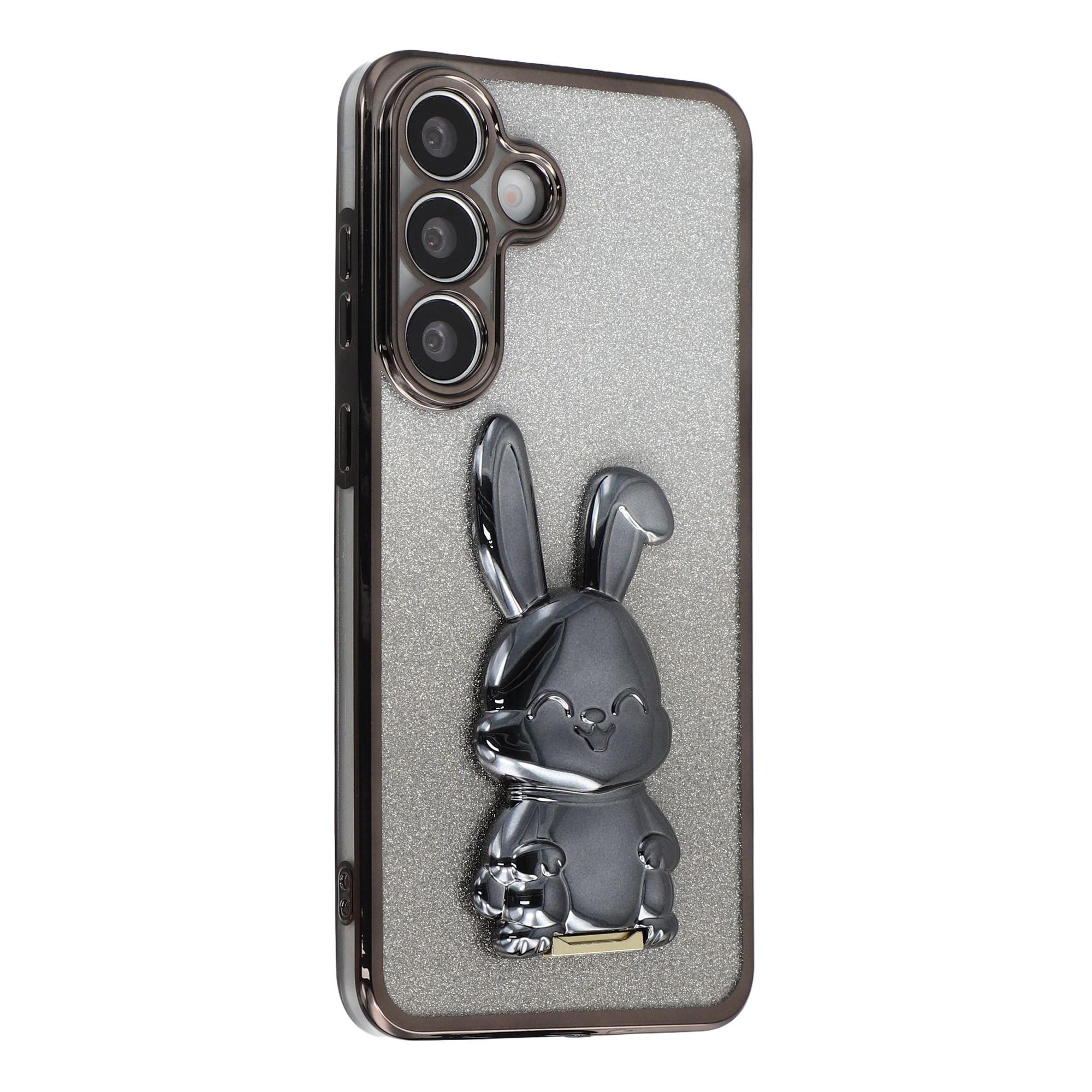 For Samsung Galaxy A26 5G Case Electroplating Glitter Rabbit PC + TPU Phone Cover with Kickstand
For Samsung Galaxy A26 5G Case Electroplating Glitter Rabbit PC + TPU Phone Cover with Kickstand