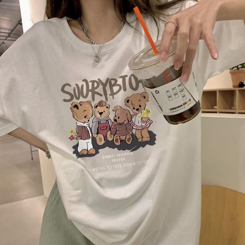 Maternity Summer T-Shirt with Little Horse Print - Loose, Casual Fashion Short Sleeve XL (67.5-75 kg)
Maternity Summer T-Shirt with Little Horse Print - Loose, Casual Fashion Short Sleeve XL (67.5-75 kg)