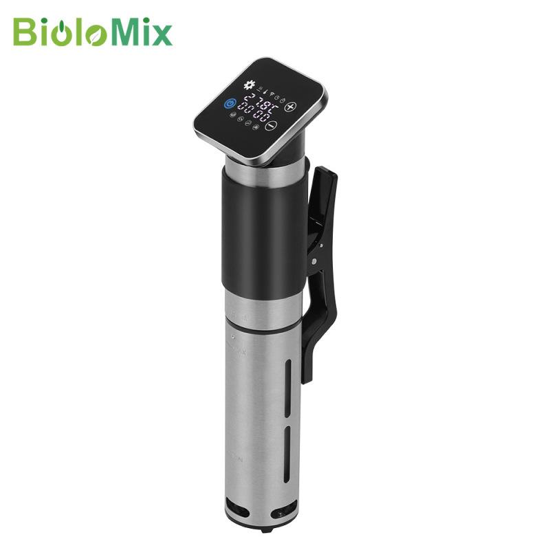 BioloMix 5-го поколения, Wi-Fi, умное приложение, водонепроницаемая, низкотемпературная, медленный котел, удобрение, кулинарный бар, су-видео
BioloMix 5-го поколения, Wi-Fi, умное приложение, водонепроницаемая, низкотемпературная, медленный котел, удобрение, кулинарный бар, су-видео