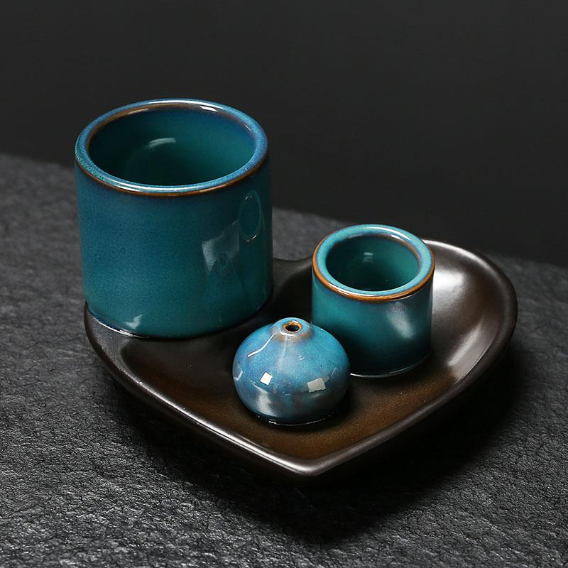 5-in-1 Ceramic Incense & Candle Holder with Ash Catcher Tray Perfect for Sage Burning Smudge Meditation, and Yoga Incense Holder
5-in-1 Ceramic Incense & Candle Holder with Ash Catcher Tray Perfect for Sage Burning Smudge Meditation, and Yoga Incense Holder