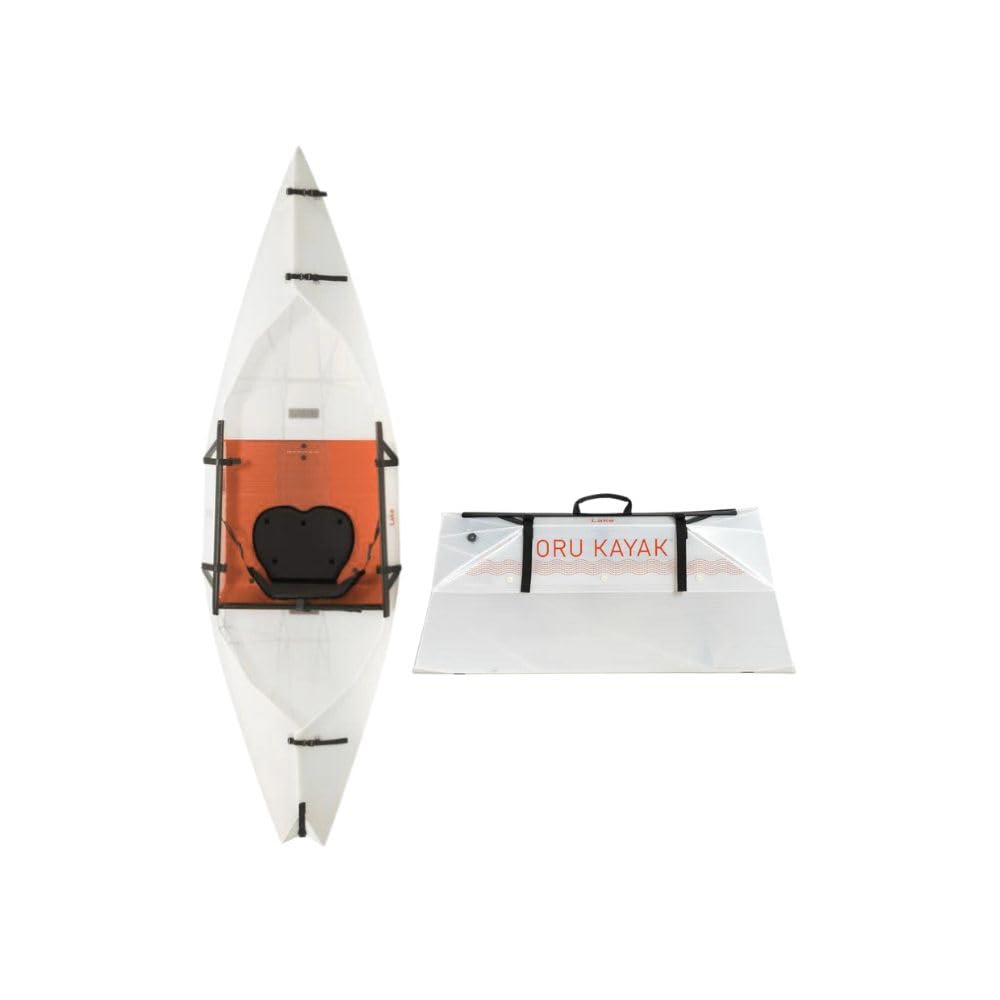 Oru Kayak Folding Lake Kayak Lightweight, Portable & Stable - Lake & River Kayaking - Beginner, Intermediate - Size (Unfolded): 9 x 32 inches, 16 lbs
Oru Kayak Folding Lake Kayak Lightweight, Portable & Stable - Lake & River Kayaking - Beginner, Intermediate - Size (Unfolded): 9 x 32 inches, 16 lbs