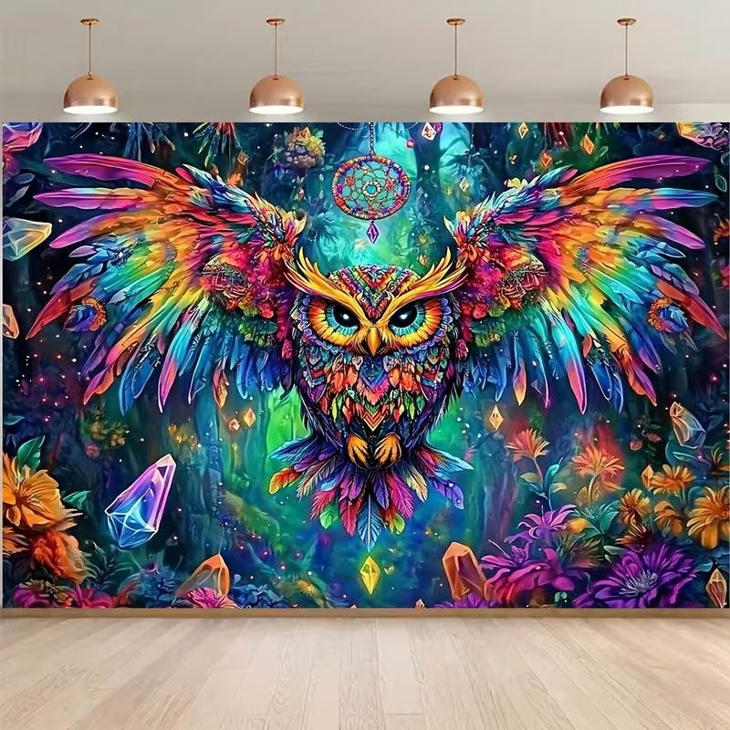 2D Flat Printing Dreamcatcher Owl Backdrop for Spiritual and Bohemian Photoshoot 47.2x31.5inch/120*80cm
2D Flat Printing Dreamcatcher Owl Backdrop for Spiritual and Bohemian Photoshoot 47.2x31.5inch/120*80cm