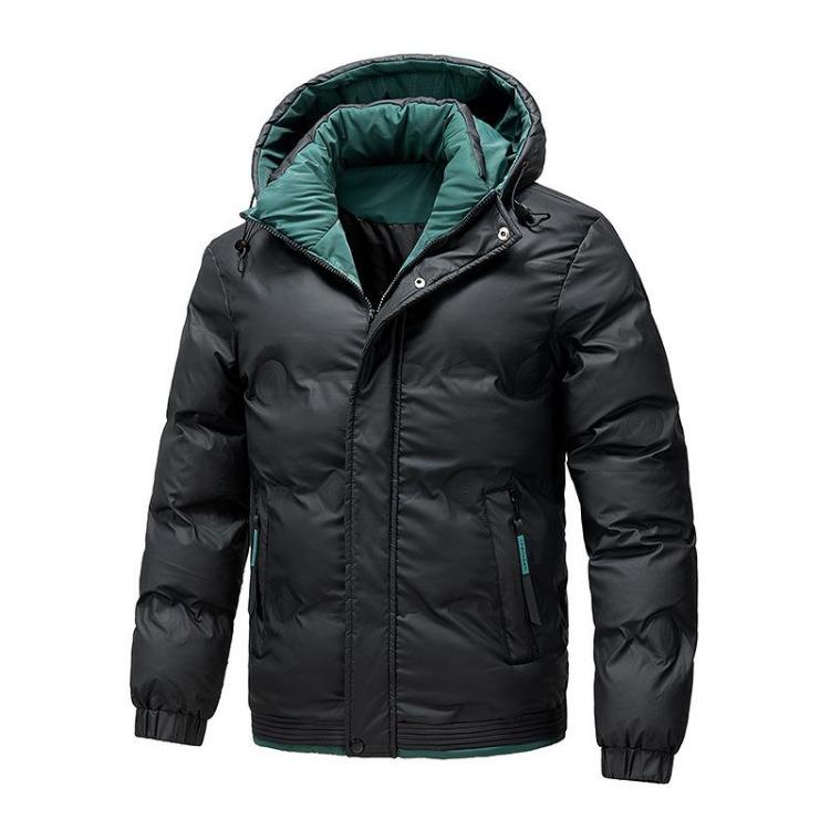Winter Down Jacket for Men Warm White Duck Down with Two Bars Fashion Jacket L чёрный
Winter Down Jacket for Men Warm White Duck Down with Two Bars Fashion Jacket L чёрный