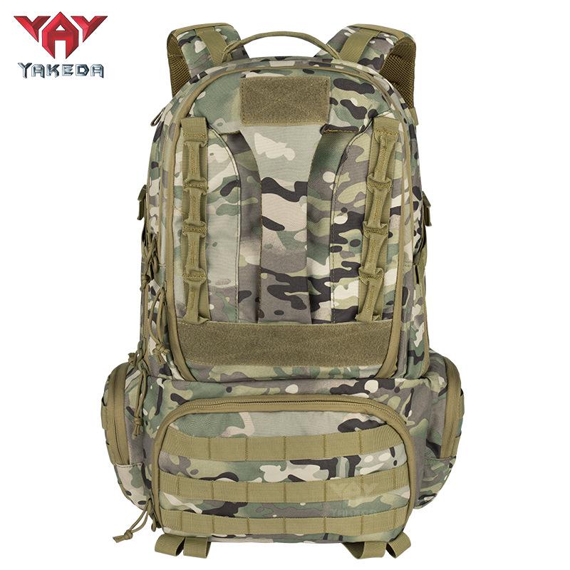 YAKEDA Camouflage Tactical Backpack - Large Capacity, Multi-Function Outdoor Sports Bag for Camping & Mountaineering 36-55L
YAKEDA Camouflage Tactical Backpack - Large Capacity, Multi-Function Outdoor Sports Bag for Camping & Mountaineering 36-55L