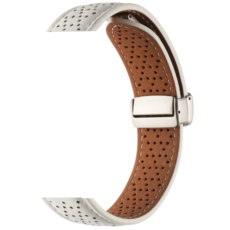Elegant Leather Sport Band Adjustable Fitness Bracelet with Magnetic Closures Smartwatches Strap Suitable for watch6/GT4 белый
Elegant Leather Sport Band Adjustable Fitness Bracelet with Magnetic Closures Smartwatches Strap Suitable for watch6/GT4 белый