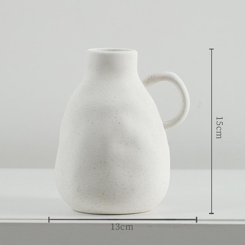 Vintage Wabi Sabi Ceramic Vase for Flower Arrangement Mid Century Modern Home Decor Desktop Water Culture Pot
Vintage Wabi Sabi Ceramic Vase for Flower Arrangement Mid Century Modern Home Decor Desktop Water Culture Pot