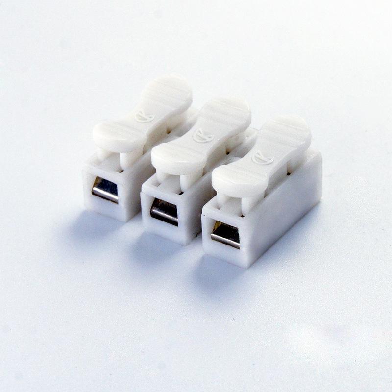 30 шт. Білий без пайки, зварювання Швидкий 3P кабельний роз’єм без гвинтового клемного блоку Пружинний затискач білий
30 шт. Білий без пайки, зварювання Швидкий 3P кабельний роз’єм без гвинтового клемного блоку Пружинний затискач білий