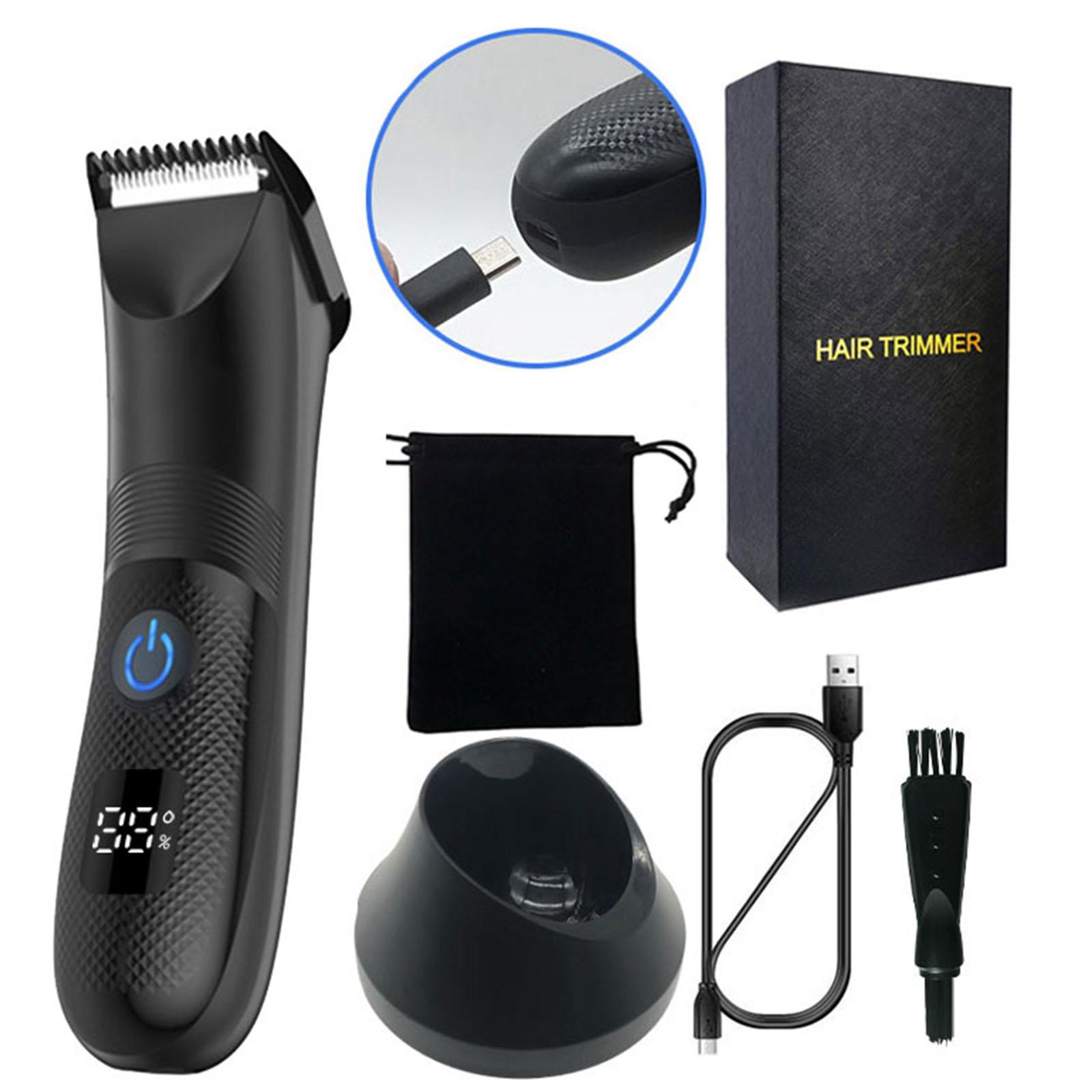 Electric Balls Trimmer Intimate Shaver for Men Waterproof Wet/Dry Eggs and Body Groomer Testicle Shaver with LED Light A
Electric Balls Trimmer Intimate Shaver for Men Waterproof Wet/Dry Eggs and Body Groomer Testicle Shaver with LED Light A