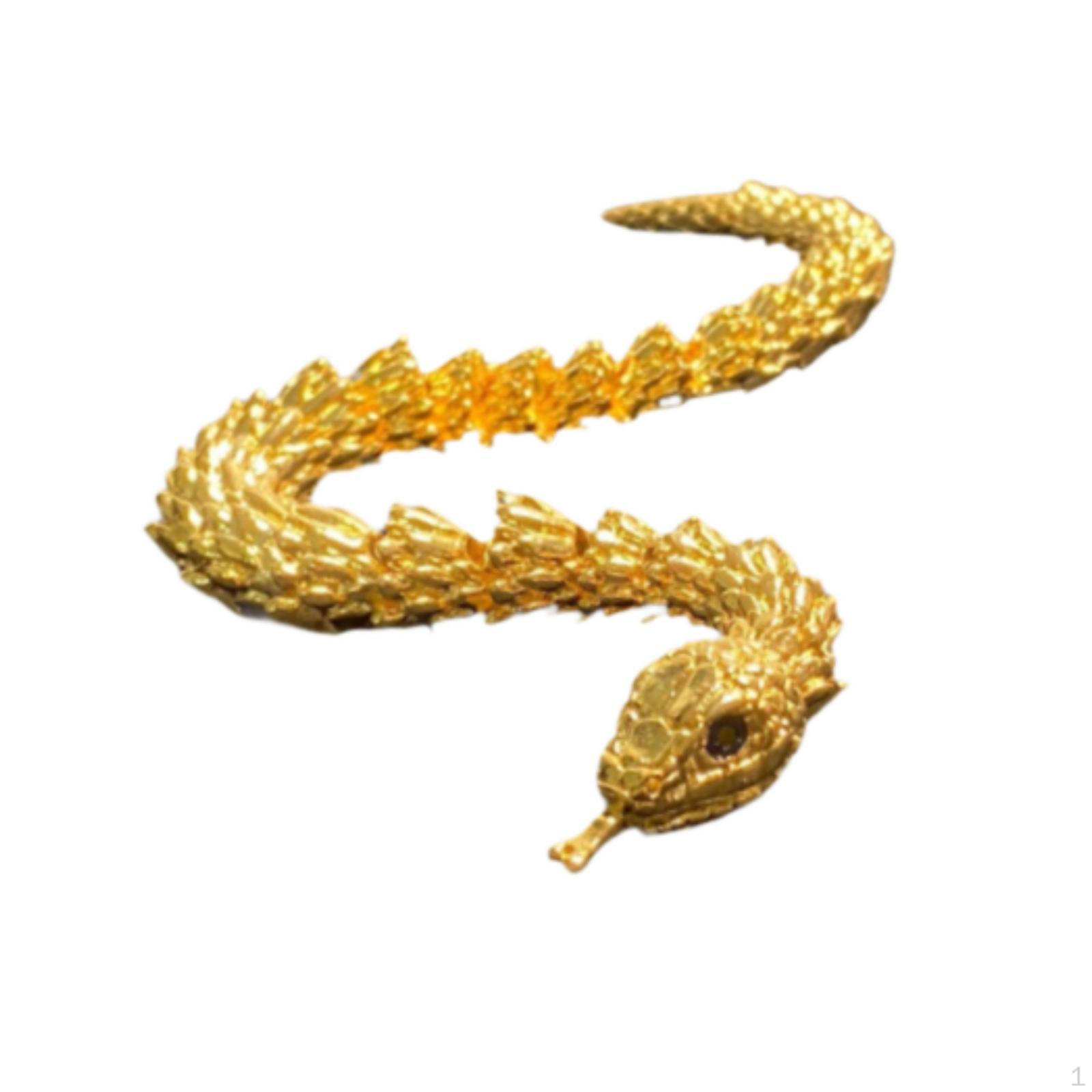 Китайский Год Статуя Змеи Длиной 8,6 дюйма Традиционная Прочная Для Прихожей Столешницы Golden
Китайский Год Статуя Змеи Длиной 8,6 дюйма Традиционная Прочная Для Прихожей Столешницы Golden