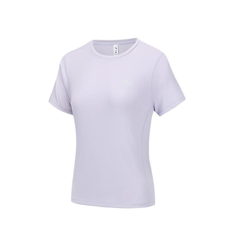 Anta Comfortable Minimalist Sports Versatile Solid Color Round Neck Pullover Short Sleeve T-Shirt Women Tops Light-Purple Gray 162535109-4 2XL
Anta Comfortable Minimalist Sports Versatile Solid Color Round Neck Pullover Short Sleeve T-Shirt Women Tops Light-Purple Gray 162535109-4 2XL