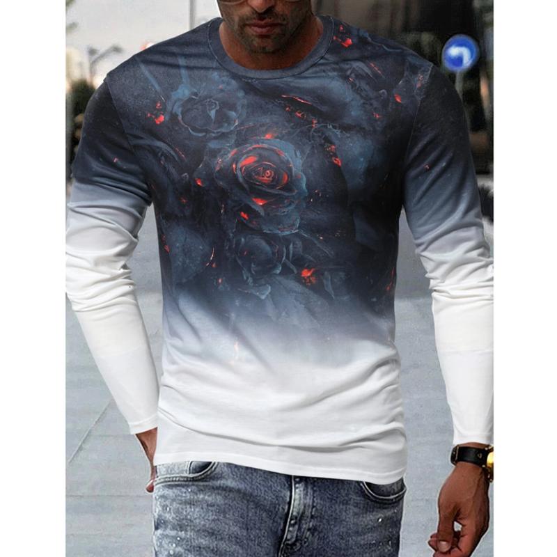 Персонализированные мужские топы с круглым вырезом Rose Fashion с цифровым принтом. Дышащая футболка, модная повседневная мужская высококачественная удобная футболка.
Персонализированные мужские топы с круглым вырезом Rose Fashion с цифровым принтом. Дышащая футболка, модная повседневная мужская высококачественная удобная футболка.