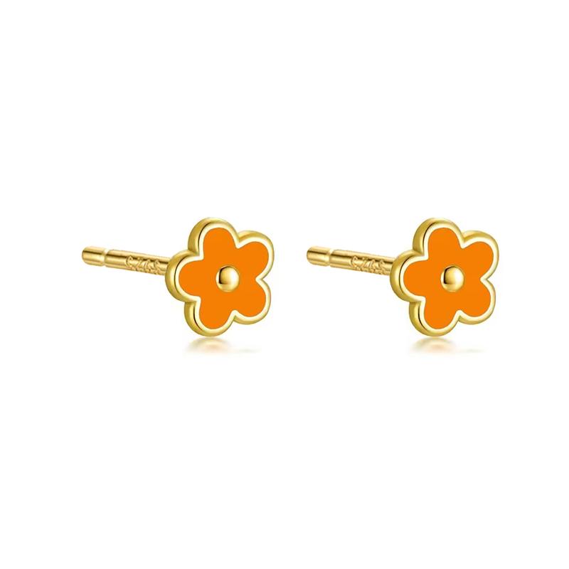 WANTME 925 Silver Romantic White Enamel Flower Screw Bead Stud Earrings for Women Fashion Simple Piercing Jewelry Gift
WANTME 925 Silver Romantic White Enamel Flower Screw Bead Stud Earrings for Women Fashion Simple Piercing Jewelry Gift