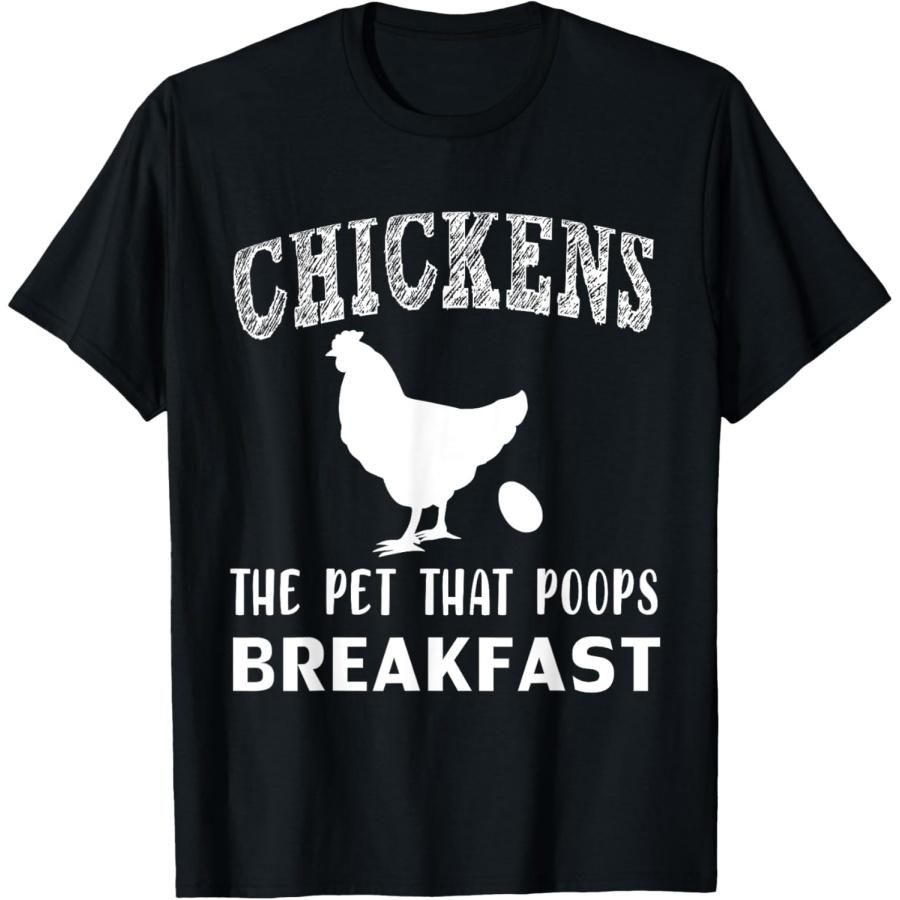 Funny Chickens the Pet that Poops Breakfast T-Shirt XXXXXL чёрный
Funny Chickens the Pet that Poops Breakfast T-Shirt XXXXXL чёрный