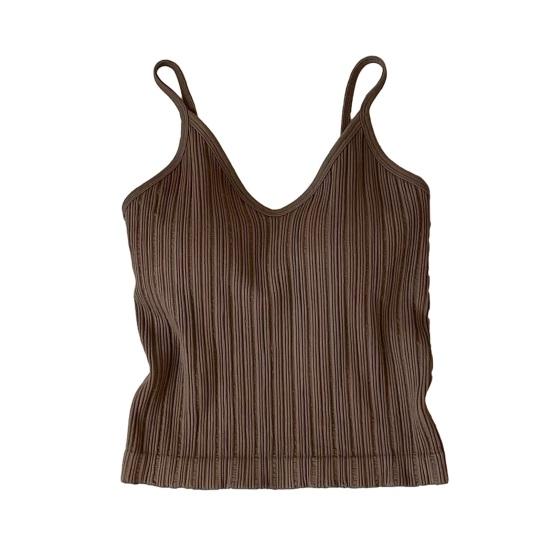 V Neck Tank Top for Women Double Lined Ribbed Sleeveless Basic Shirts with Built-in Bra Summer Padded Going Out кавовий
V Neck Tank Top for Women Double Lined Ribbed Sleeveless Basic Shirts with Built-in Bra Summer Padded Going Out кавовий