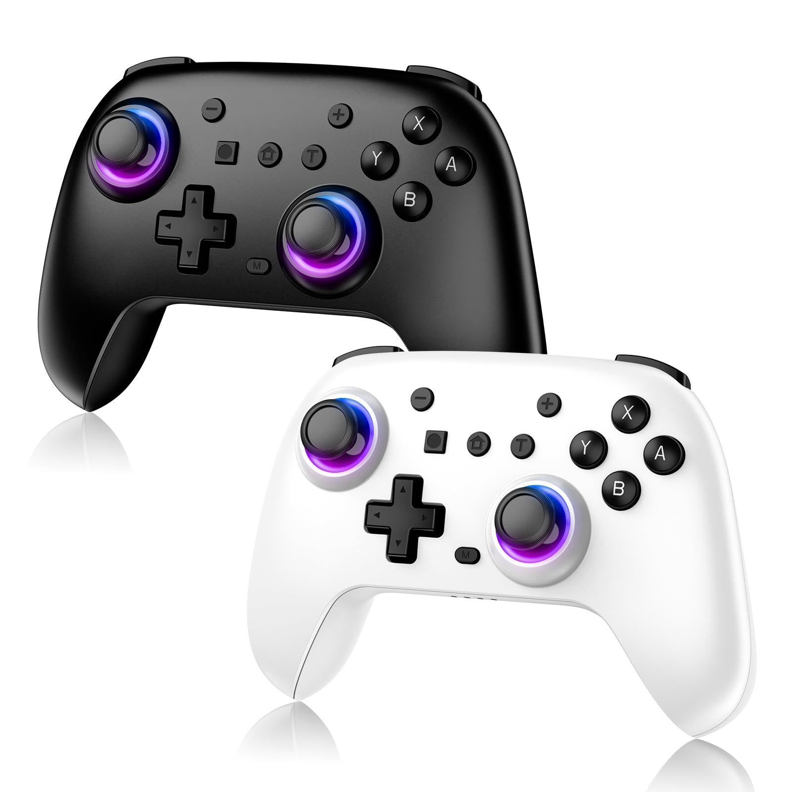 Switch Controller for Switch RGB 800mAh High Capacity Hours Continuous Turbo Rapid Back Buttons Macro Bluetooth Wireless Hall Effect HD Gyro чёрный
Switch Controller for Switch RGB 800mAh High Capacity Hours Continuous Turbo Rapid Back Buttons Macro Bluetooth Wireless Hall Effect HD Gyro чёрный