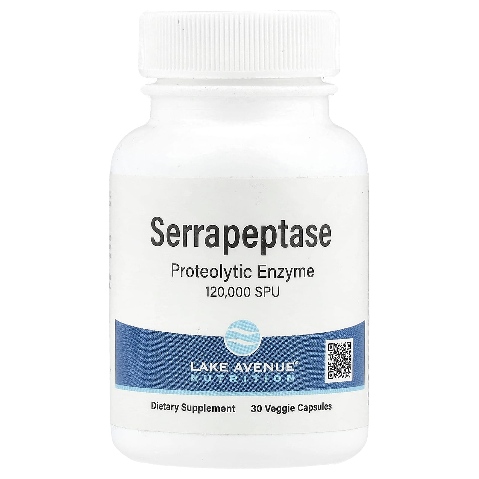 Serrapeptase, Proteolytic Enzyme, 120,000 SpU, 30 Veggie Caps
Serrapeptase, Proteolytic Enzyme, 120,000 SpU, 30 Veggie Caps
