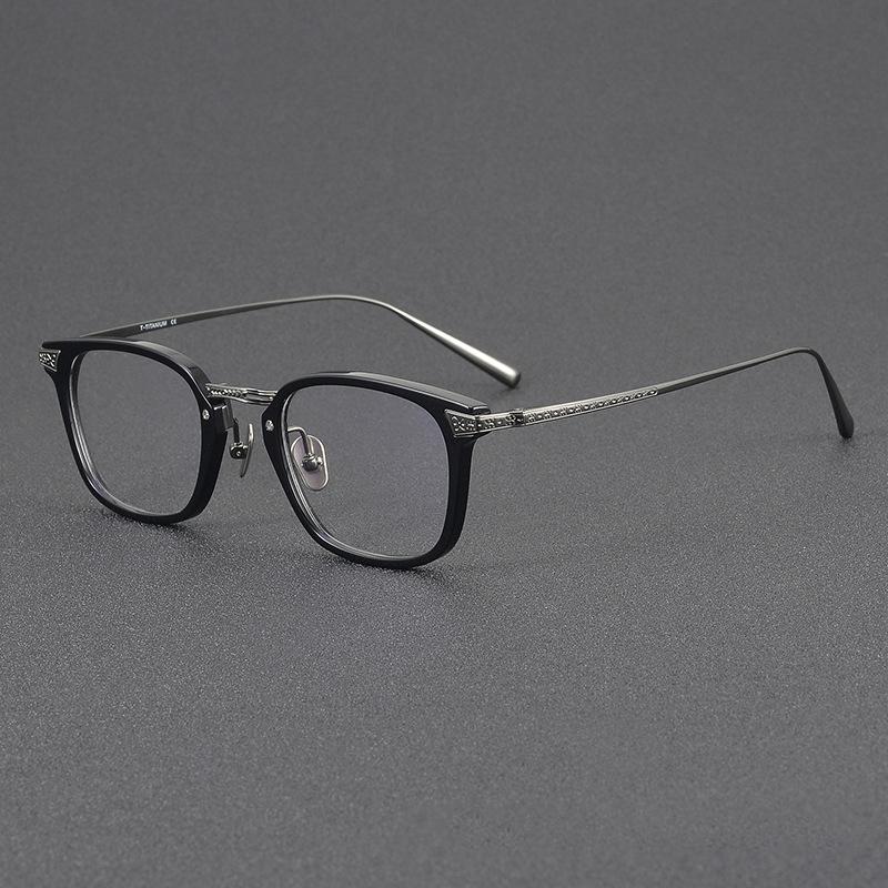 Japanese Brand Same Design Retro Square Men Glasses Frame High Quality Acetate Titanium Eyeglasses N-023 Eyewear черный серый
Japanese Brand Same Design Retro Square Men Glasses Frame High Quality Acetate Titanium Eyeglasses N-023 Eyewear черный серый