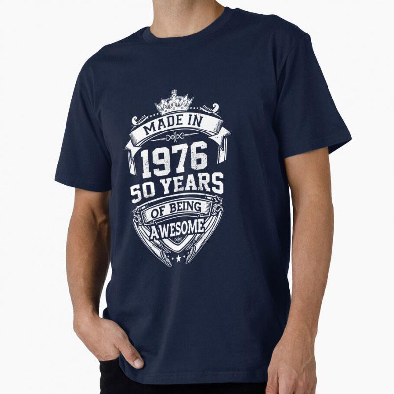 Fashion Letter 1976 50 Years of Being Awesome Vintage 50th Birthday T-shirts Men s Casual Tee Loose Streetwear T-shirt Top Women s Clothing XXS
Fashion Letter 1976 50 Years of Being Awesome Vintage 50th Birthday T-shirts Men s Casual Tee Loose Streetwear T-shirt Top Women s Clothing XXS