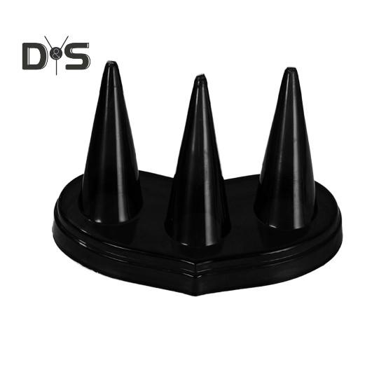 Стойка для хранения колец Держатель для колец Стойка для колец на три пальца Стойка для хранения на туалетном столике Магазин ювелирных изделий Организатор выставки колец чёрный
Стойка для хранения колец Держатель для колец Стойка для колец на три пальца Стойка для хранения на туалетном столике Магазин ювелирных изделий Организатор выставки колец чёрный