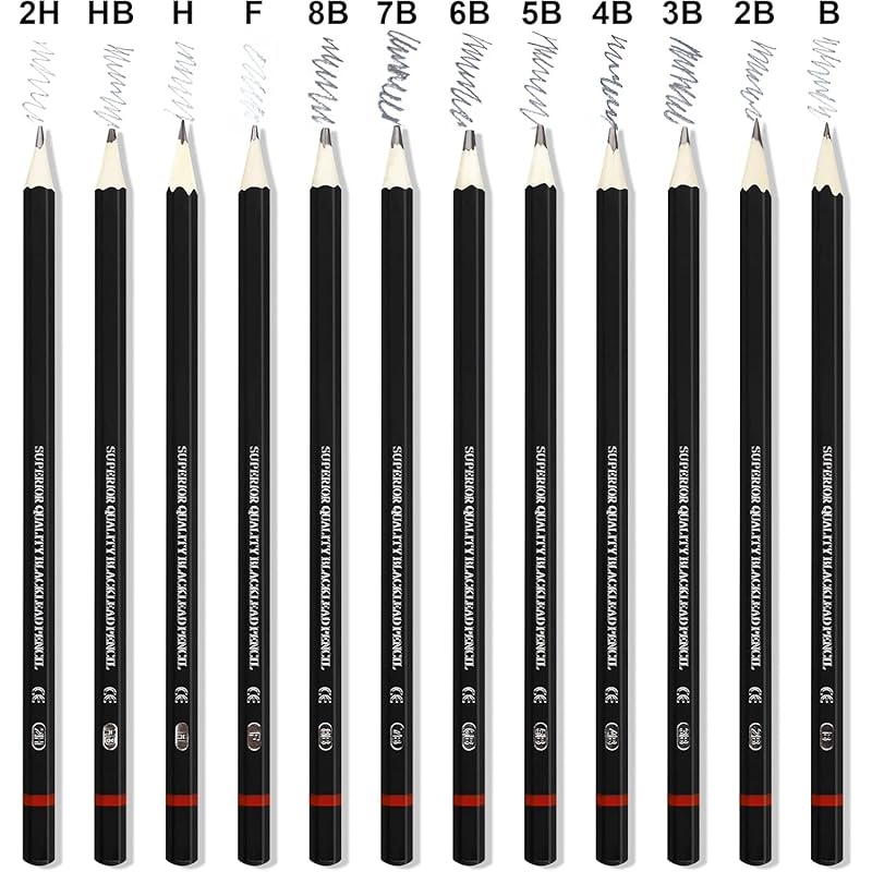 Corslet 120Pc Drawing Pencils Set Of 12 With Pack Of 10 Sketching, Shading, Graphite Pencils For Artists 1 count (Pack of 120)
Corslet 120Pc Drawing Pencils Set Of 12 With Pack Of 10 Sketching, Shading, Graphite Pencils For Artists 1 count (Pack of 120)