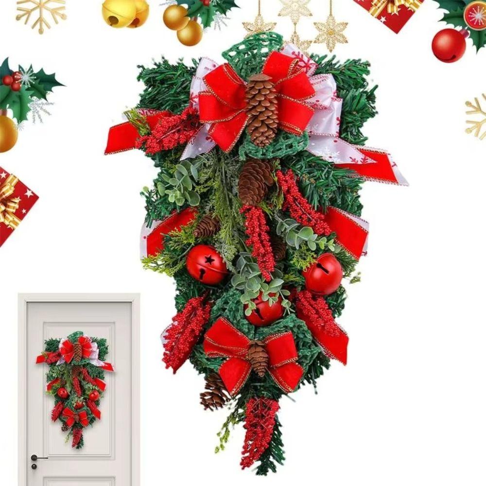 Bell Wall Hanging Floral Wreath Cone Hanging Party Decoration Accessories Christmas Wreath Shop
Bell Wall Hanging Floral Wreath Cone Hanging Party Decoration Accessories Christmas Wreath Shop
