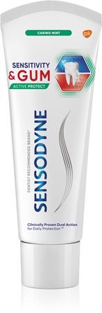Зубная паста Sensodyne Sensitivity & Gum для чувствительных зубов TU прозрачный
Зубная паста Sensodyne Sensitivity & Gum для чувствительных зубов TU прозрачный