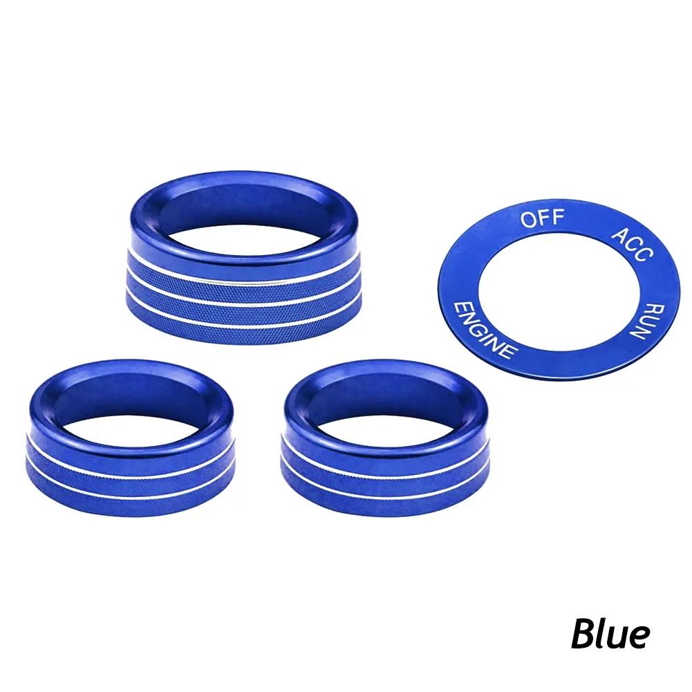 Car Air Conditioning Volume Radio Button Knob Cover Aluminum Decorative Ring for Dodge Challenger Charger Accessories 2015-2020 синій
Car Air Conditioning Volume Radio Button Knob Cover Aluminum Decorative Ring for Dodge Challenger Charger Accessories 2015-2020 синій