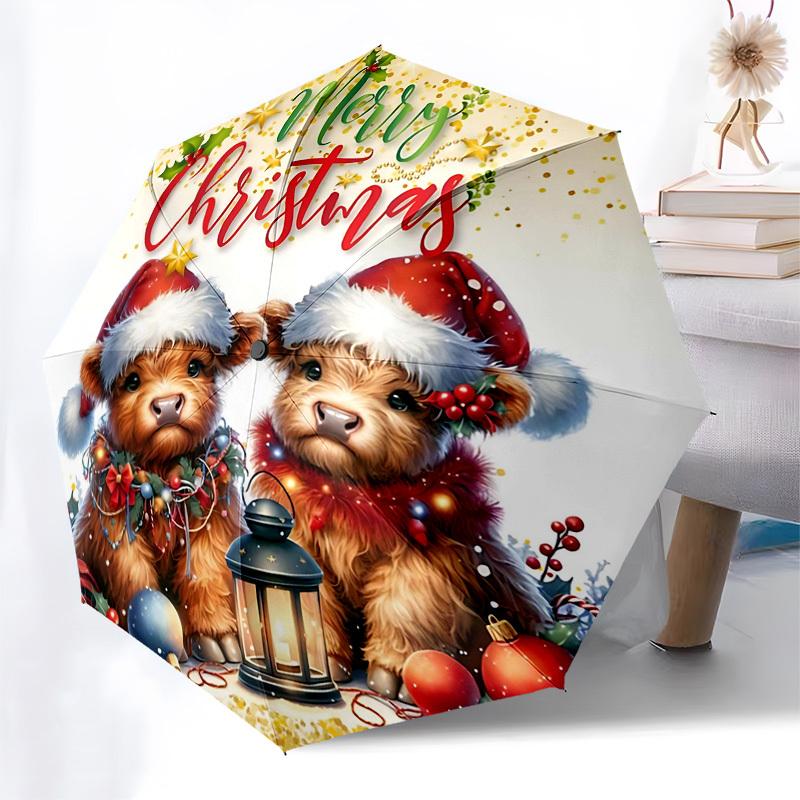 1pc Merry Christmas! Festive Gift Umbrella, Auto Open Close, Portable 3-Fold Design, 8-Bone Iron Frame, Outdoor Umbrella for Fans, Travel, Daily Use.N
1pc Merry Christmas! Festive Gift Umbrella, Auto Open Close, Portable 3-Fold Design, 8-Bone Iron Frame, Outdoor Umbrella for Fans, Travel, Daily Use.N