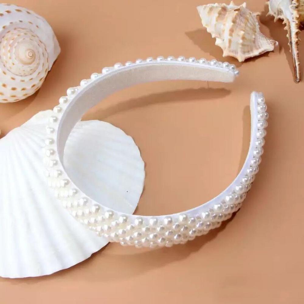 1 Piece Multi-layer Pearl Crystal Headband, Glamorous Style, Suitable for Bridal Look / Party Outfit / Daily Commute
1 Piece Multi-layer Pearl Crystal Headband, Glamorous Style, Suitable for Bridal Look / Party Outfit / Daily Commute