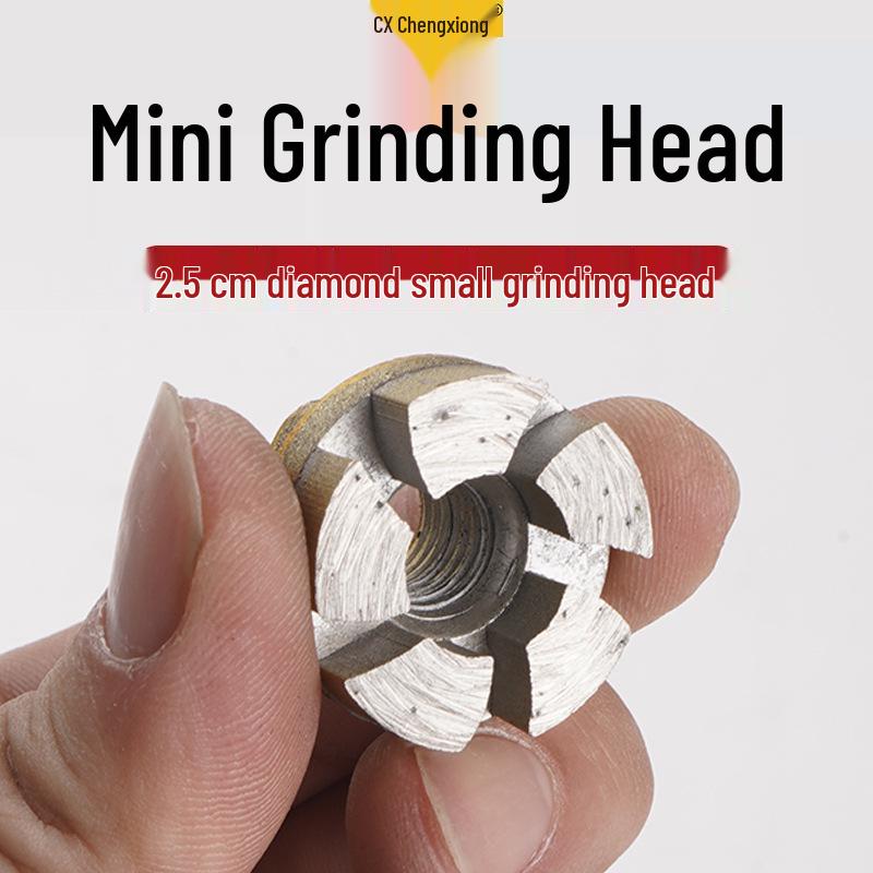 Mini Diamond Angle Grinder Disc for Stone, Pot Cement, and Knife Grinding Mini Grinding Head 1 pc
Mini Diamond Angle Grinder Disc for Stone, Pot Cement, and Knife Grinding Mini Grinding Head 1 pc