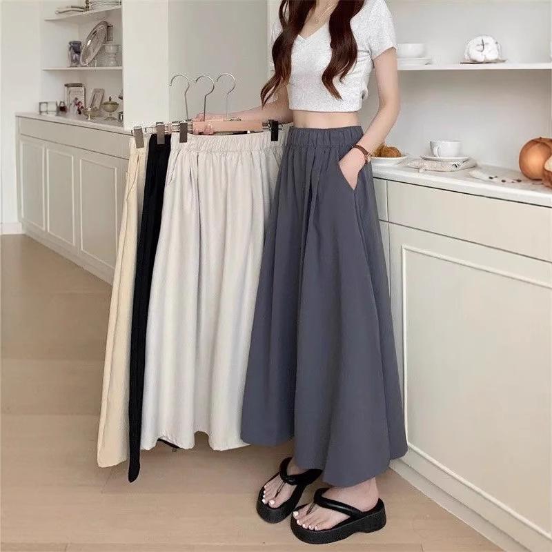 Petite Gray Yamamoto High-Waisted Slimming Half-Body Long Skirt - Women s Summer Casual Design M
Petite Gray Yamamoto High-Waisted Slimming Half-Body Long Skirt - Women s Summer Casual Design M
