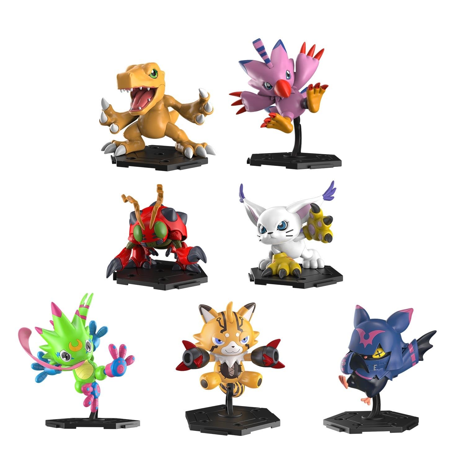 Bandai Digimon Gathering Part 1 Box Pre-colored Plastic Model Kit
Bandai Digimon Gathering Part 1 Box Pre-colored Plastic Model Kit