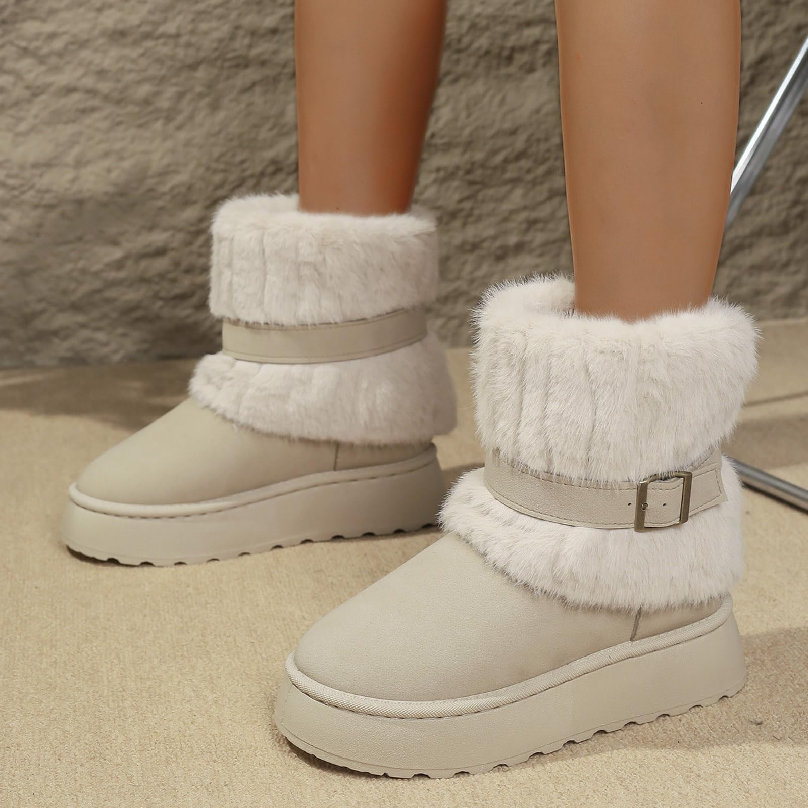 Ladies Fashionable Color Low Heel Leather Face Round Toe Mid Top Boots 37 бежевий
Ladies Fashionable Color Low Heel Leather Face Round Toe Mid Top Boots 37 бежевий