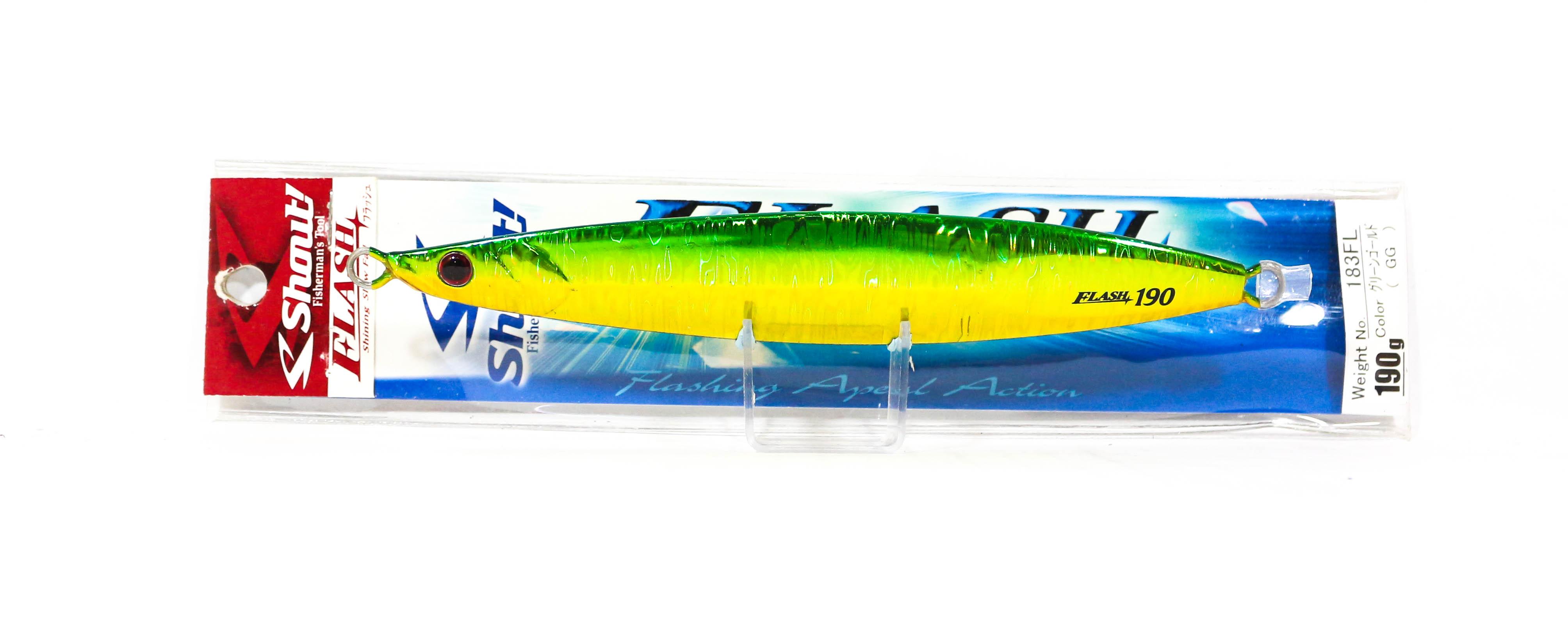 Shout 183-FL Metal Jig Flash 190 грамм GG (4360) округ Колумбия
Shout 183-FL Metal Jig Flash 190 грамм GG (4360) округ Колумбия