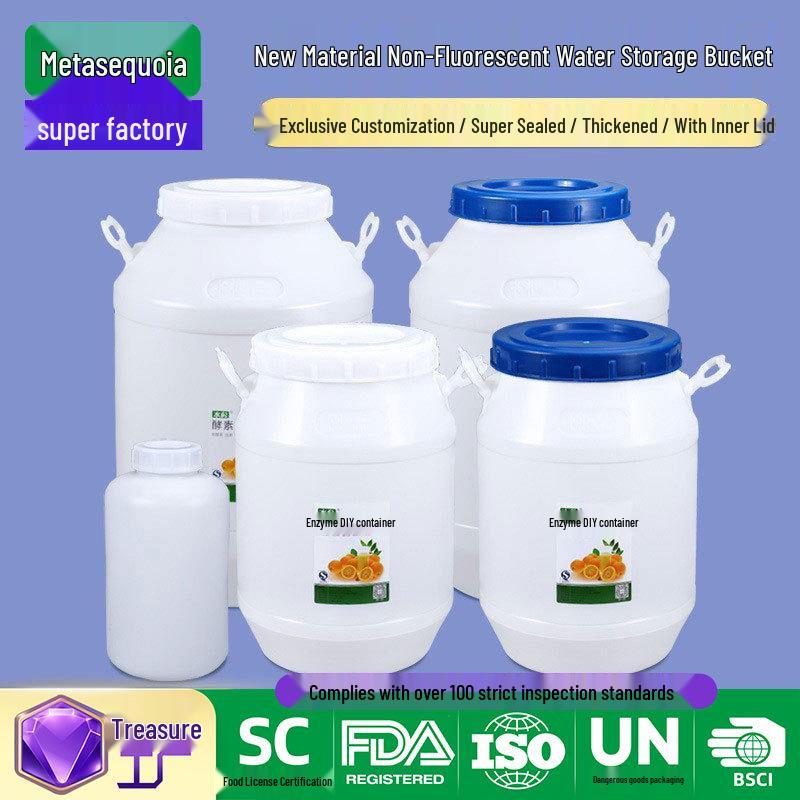 Water Cypress Thickened Food-Grade Fermentation Bucket, 20-50L, Large-Capacity Sealed Honey and Sauerkraut Plastic Barrel. 20L Thickened, with Scale, Red Lid
Water Cypress Thickened Food-Grade Fermentation Bucket, 20-50L, Large-Capacity Sealed Honey and Sauerkraut Plastic Barrel. 20L Thickened, with Scale, Red Lid
