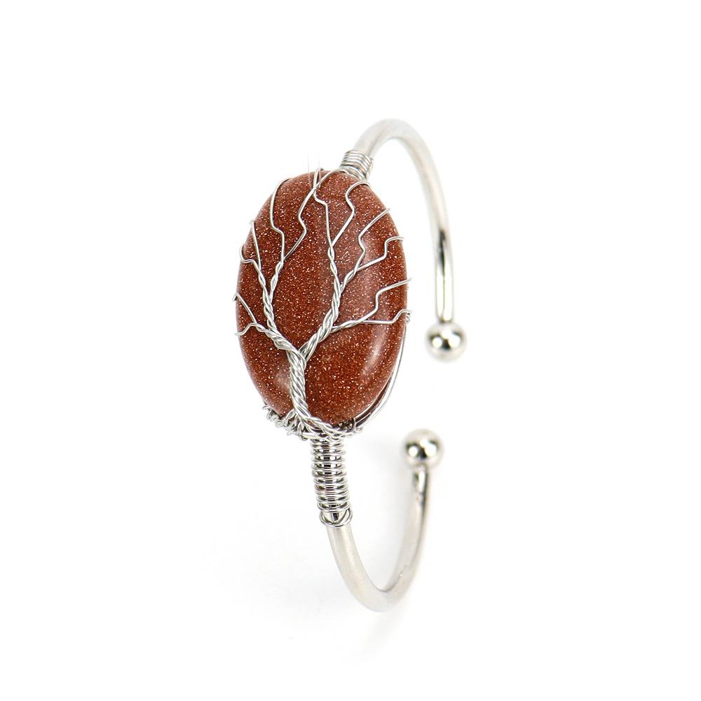 Handmade Silver Wire Winding Oval Rough Stone Crystal Amethyst Bracelet Bracelet Bracelet
Handmade Silver Wire Winding Oval Rough Stone Crystal Amethyst Bracelet Bracelet Bracelet