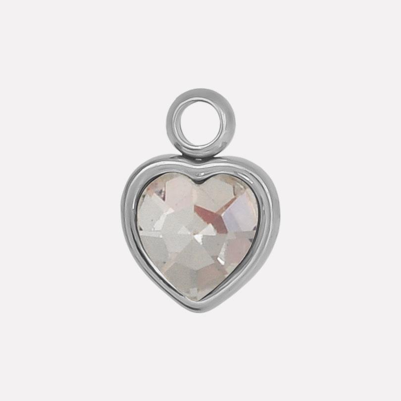 Fashion Love Pendants Glass Rhinestone Stainless Steel Heart Charms For Jewelry Making Supplies DIY Handmade Earrings Bracelets
Fashion Love Pendants Glass Rhinestone Stainless Steel Heart Charms For Jewelry Making Supplies DIY Handmade Earrings Bracelets