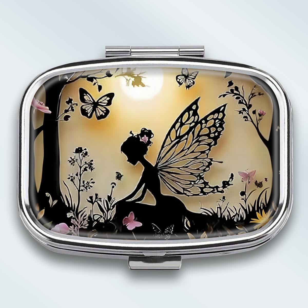 Portable Pill Box with 2 Compartments, Mini Metal Medicine Organizer Case, Cute Printed Pill Container for Vitamins, Pills, Jewelry, Travel, Daily Use різнокольоровий
Portable Pill Box with 2 Compartments, Mini Metal Medicine Organizer Case, Cute Printed Pill Container for Vitamins, Pills, Jewelry, Travel, Daily Use різнокольоровий