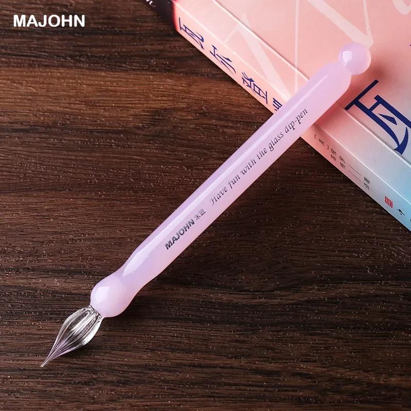 MAJOHN N10 Resin Glass Dip Pen Ink Pen Handmade Nib Writing Dip Pens For Writing Business School Office Supplies Stationery
MAJOHN N10 Resin Glass Dip Pen Ink Pen Handmade Nib Writing Dip Pens For Writing Business School Office Supplies Stationery
