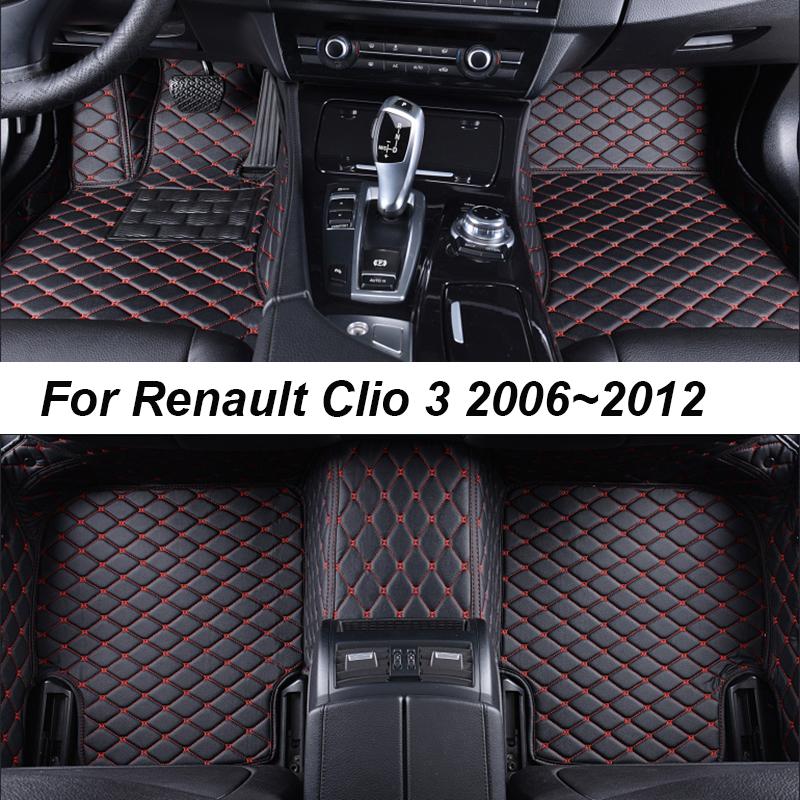 Автомобильные коврики для Renault Clio 3 2006 ~ 2012 AUTO DropShipping Center Аксессуары для интерьера Кожаные ковры Коврики Ноги
Автомобильные коврики для Renault Clio 3 2006 ~ 2012 AUTO DropShipping Center Аксессуары для интерьера Кожаные ковры Коврики Ноги