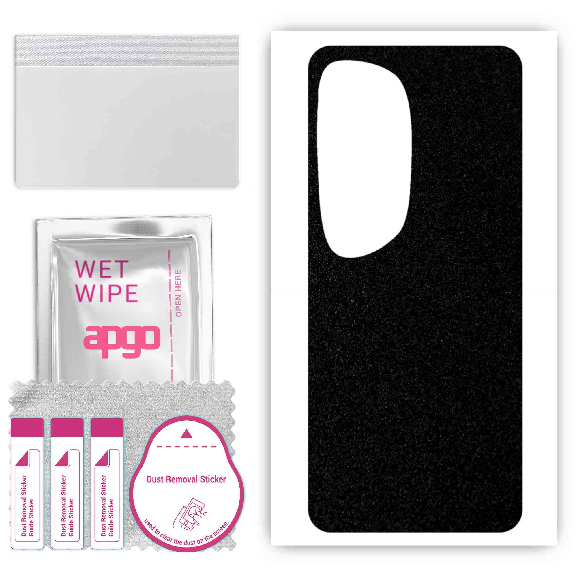 apgo Захисна наклейка для задньої панелі, сумісна з Huawei P60 Art., Wrap Film, Foil, Vinyl - Pattern Matte Black
apgo Захисна наклейка для задньої панелі, сумісна з Huawei P60 Art., Wrap Film, Foil, Vinyl - Pattern Matte Black