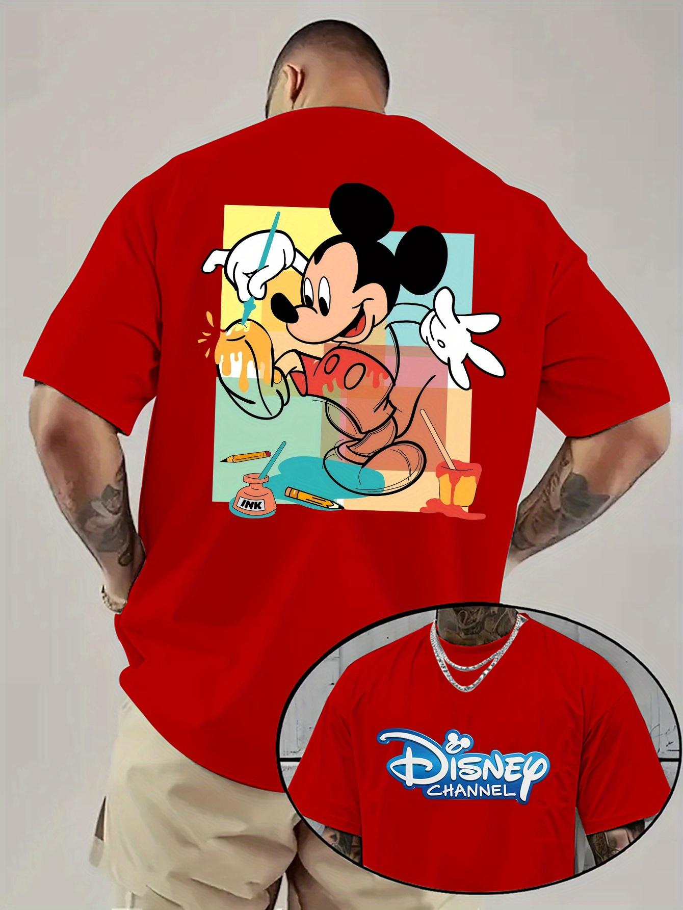 2026 Summer Disney Mickey Mouse Printed Pure Cotton Tshirt Fashionable Loose and Comfortable Shortsleeved Unisex XL
2026 Summer Disney Mickey Mouse Printed Pure Cotton Tshirt Fashionable Loose and Comfortable Shortsleeved Unisex XL