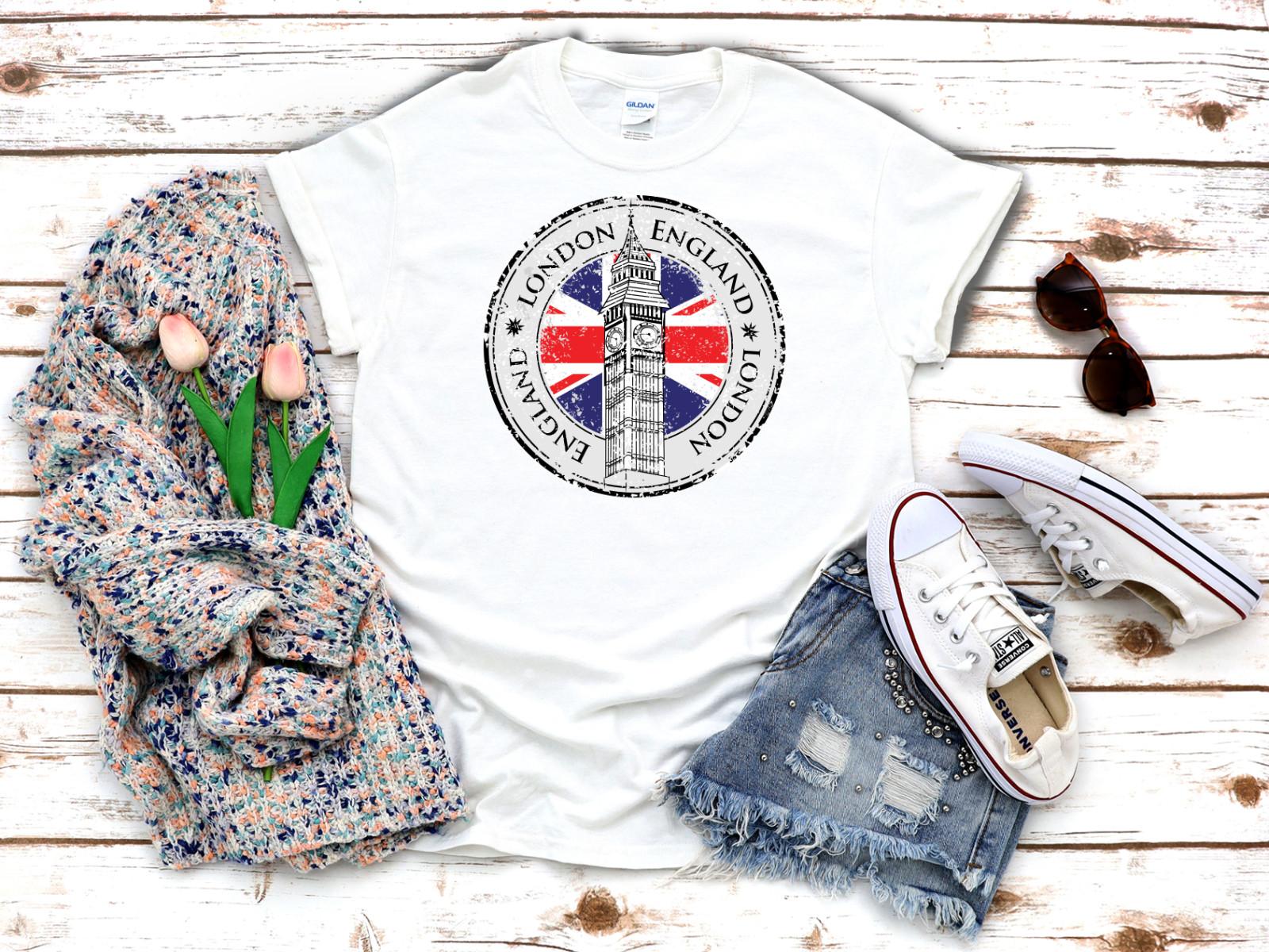 26 London England Logo gift souvenir Women s 3 4 Short image 0 London England Logo Unisex T-Shirt M
26 London England Logo gift souvenir Women s 3 4 Short image 0 London England Logo Unisex T-Shirt M