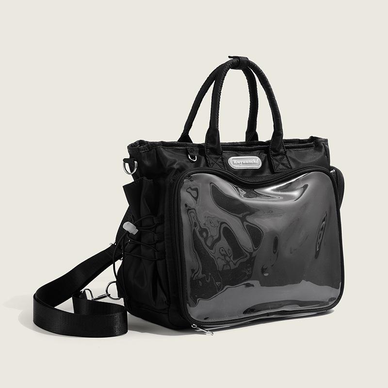 2024 Large Capacity Ita Bag: Transparent Double & Single Shoulder Bag, Student School Bag, Laptop Compatible
2024 Large Capacity Ita Bag: Transparent Double & Single Shoulder Bag, Student School Bag, Laptop Compatible